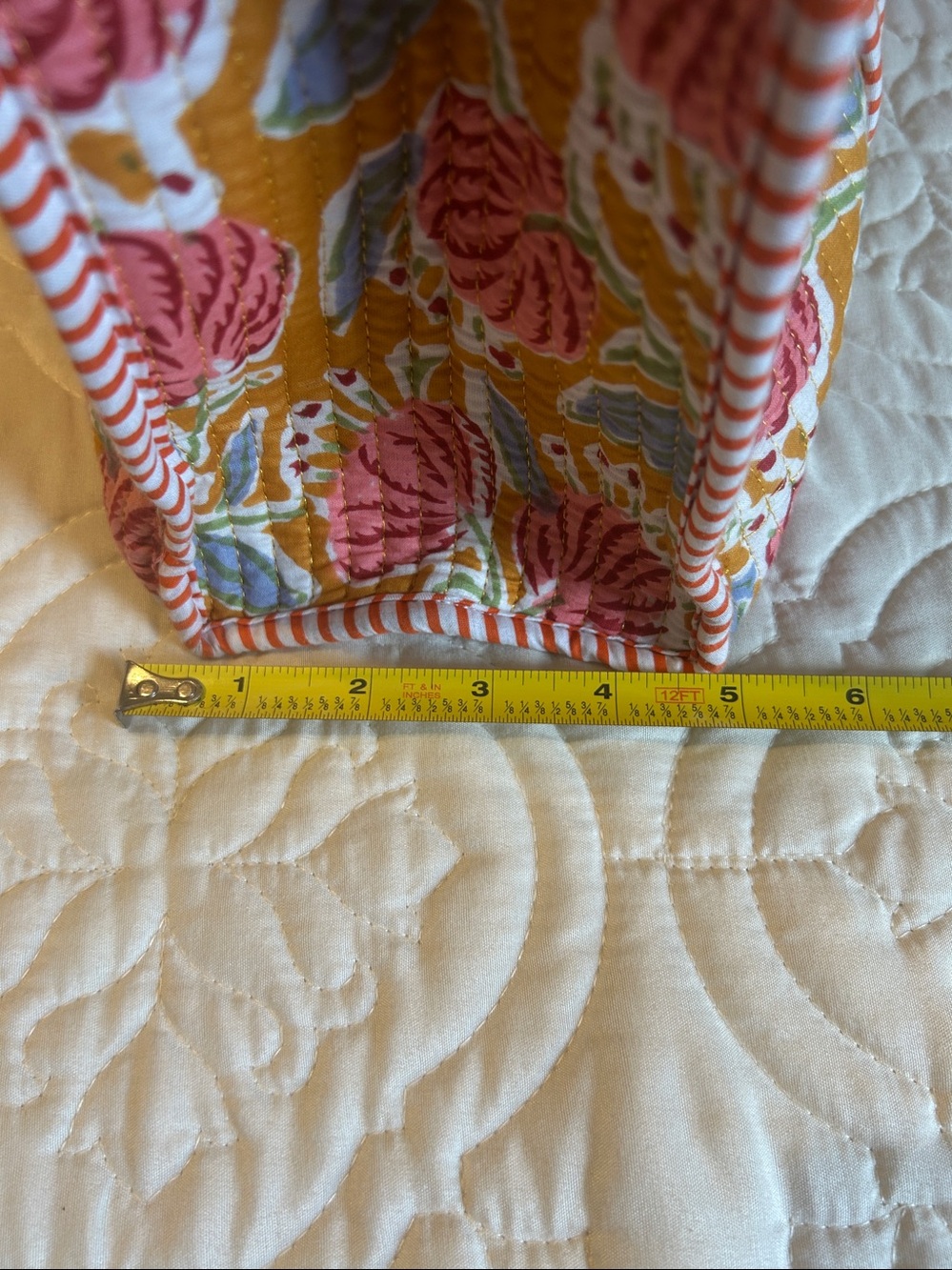 Artisan-crafted Quilted Tote Bag - Picture 7 of 7